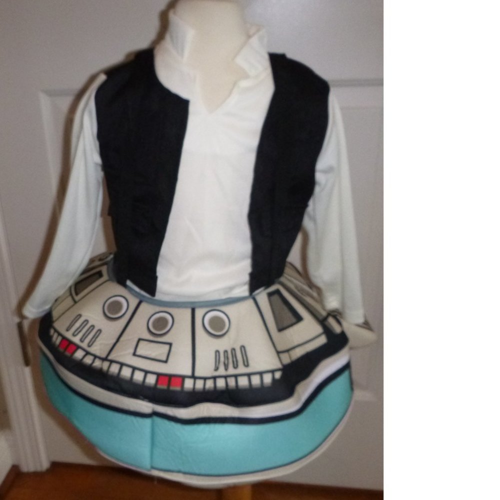 Toddler Boys Star Wars Millennium Falcon Halloween Costume OSFM Hans Solo NWT - Picture 2 of 3